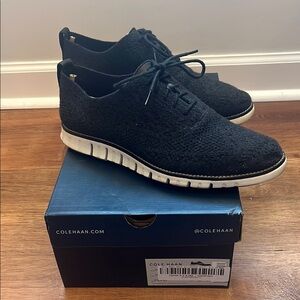Cole Haan Men's Black Knit Sneakers